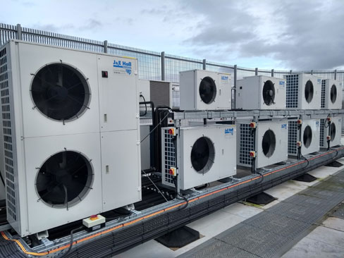 Condensing units at heart of cumbrian food store